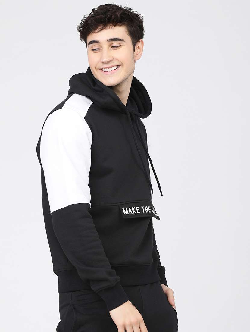 men color block long sleeve regular fit sweatshirt - 22504696 -  Standard Image - 3