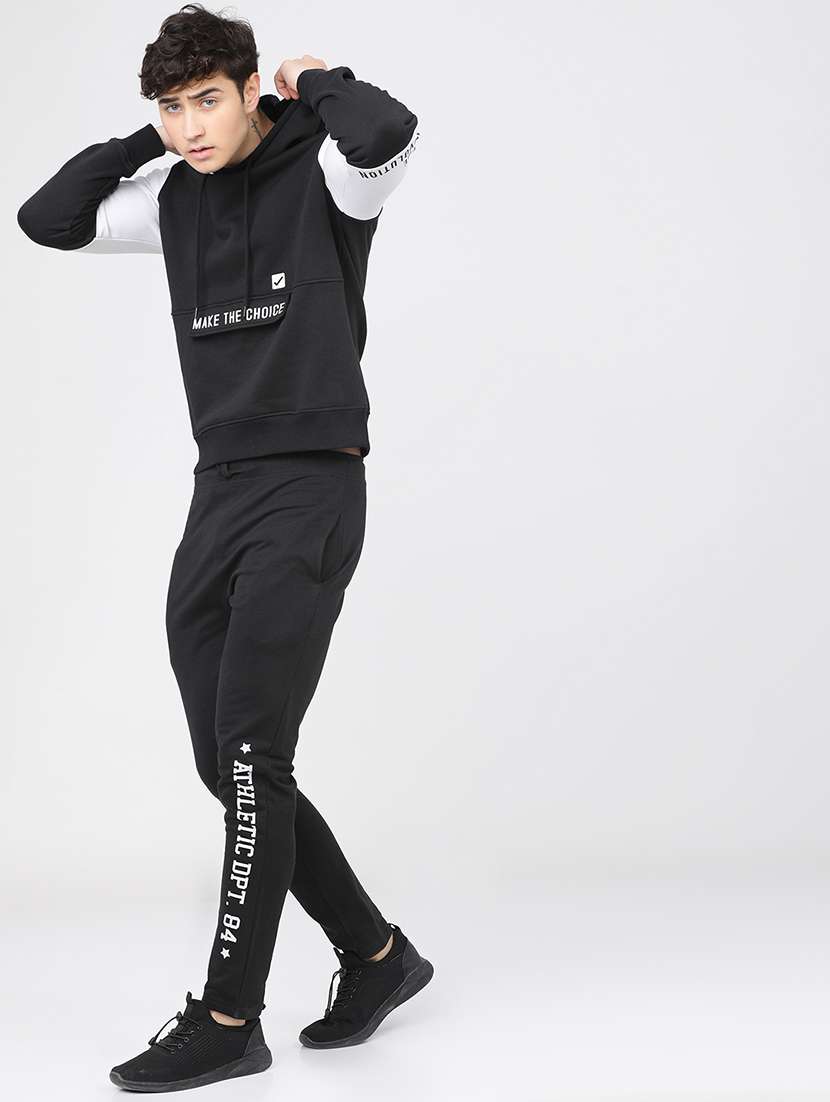 men color block long sleeve regular fit sweatshirt - 22504696 -  Standard Image - 5