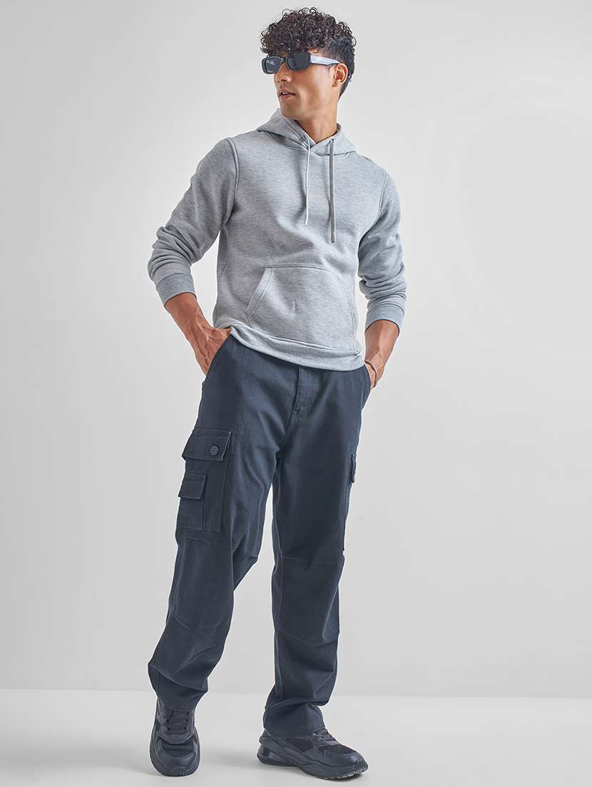men solid long sleeve regular fit sweatshirt - 22504698 -  Standard Image - 5