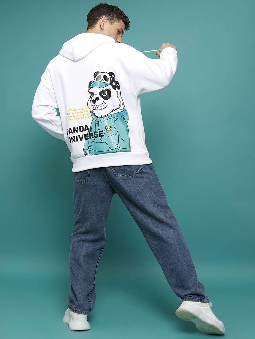 men printed long sleeve regular fit sweatshirt - 22504714 -  Standard Image - 5