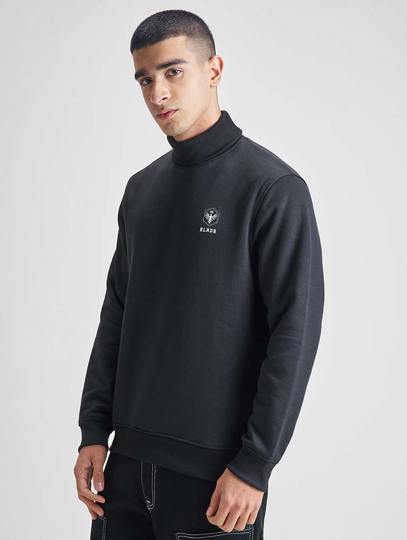 men logo print long sleeve regular fit sweatshirt - 22504715 -  Standard Image - 3