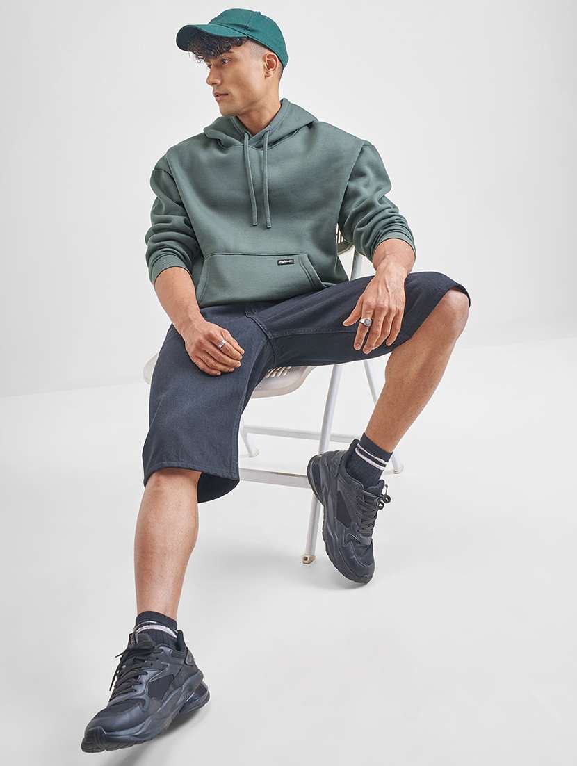 men solid long sleeve regular fit sweatshirt - 22504722 -  Standard Image - 5