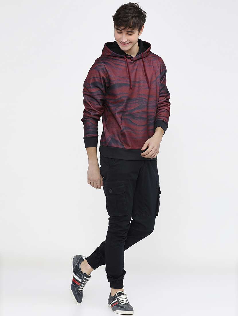 men printed long sleeve regular fit sweatshirt - 22504733 -  Standard Image - 5