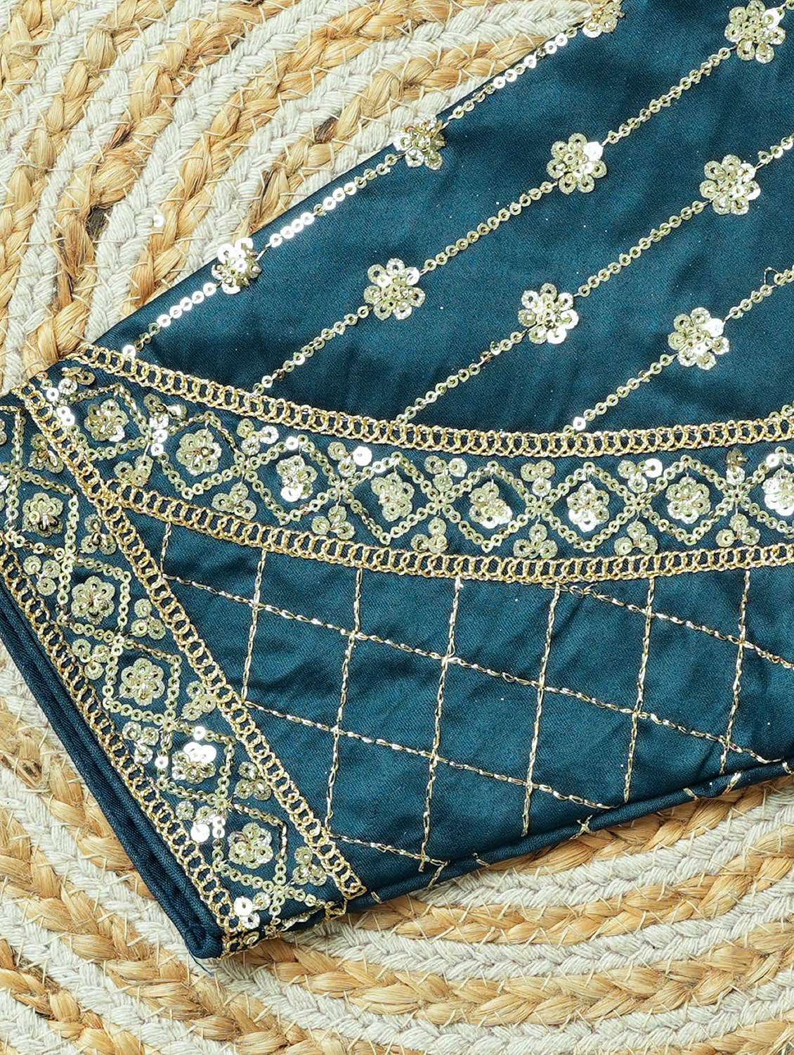 women embroidered short sleeve stitched blouse - 22505101 -  Standard Image - 5