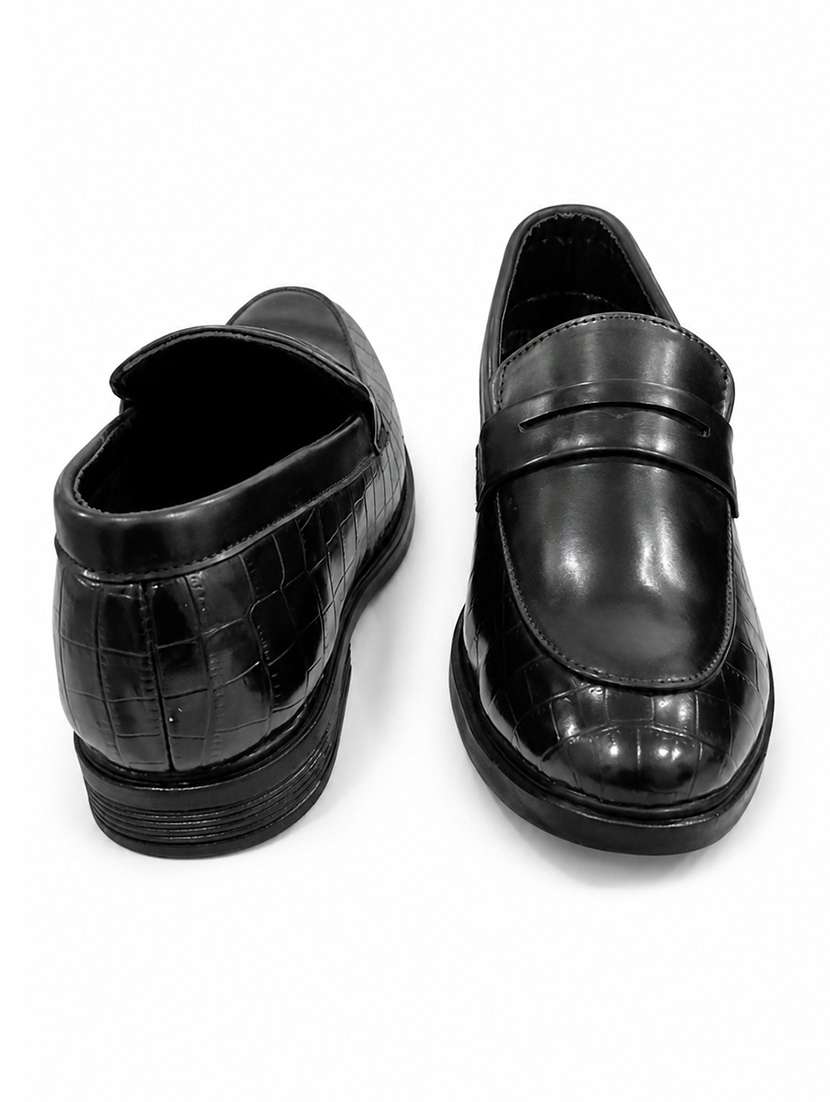 men black slip on loafer - 22505118 -  Standard Image - 3