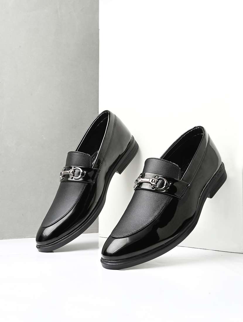 men black slip on loafer