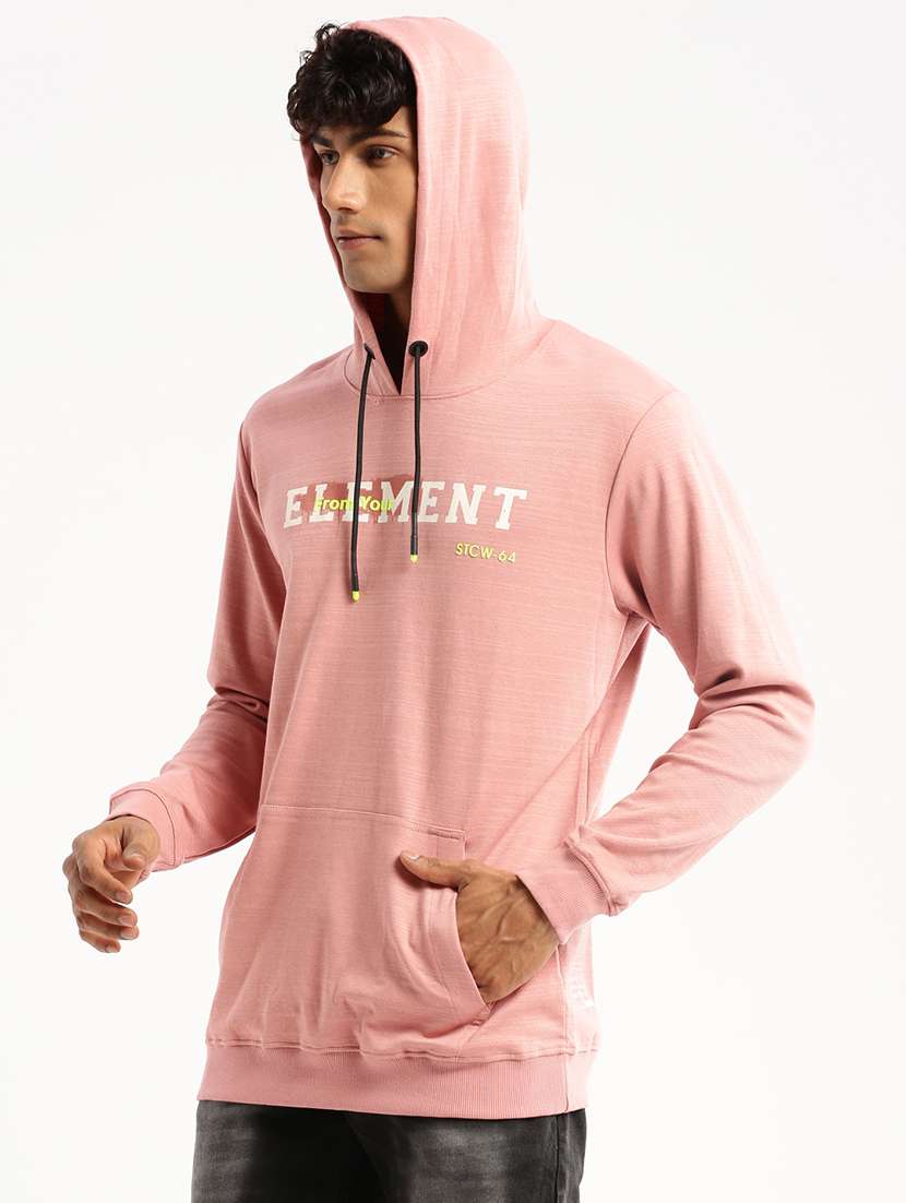 peach cotton chest print sweatshirt - 22505177 -  Standard Image - 3