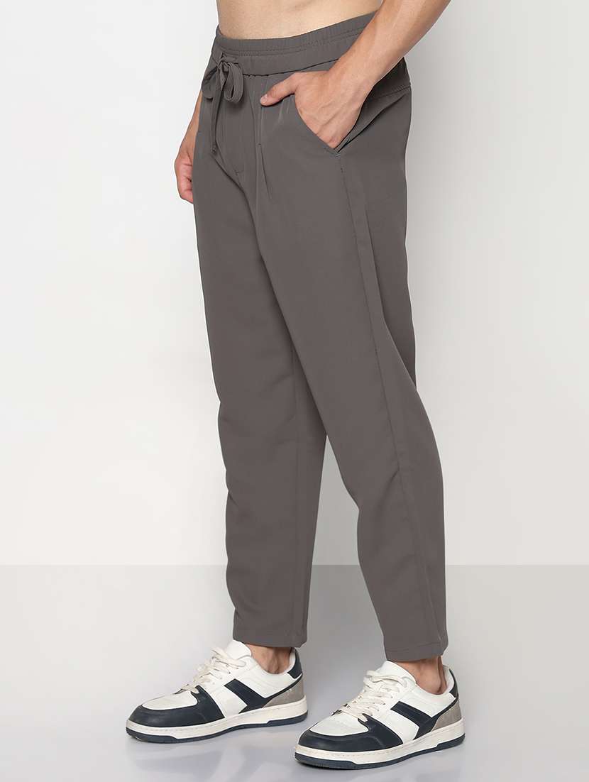 Men Solid Low Rise Relaxed Fit Track Pant - 22505183 -  Standard Image - 3