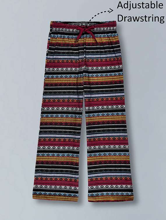 girls printed round neck top and pant twin set - 22505907 -  Standard Image - 5