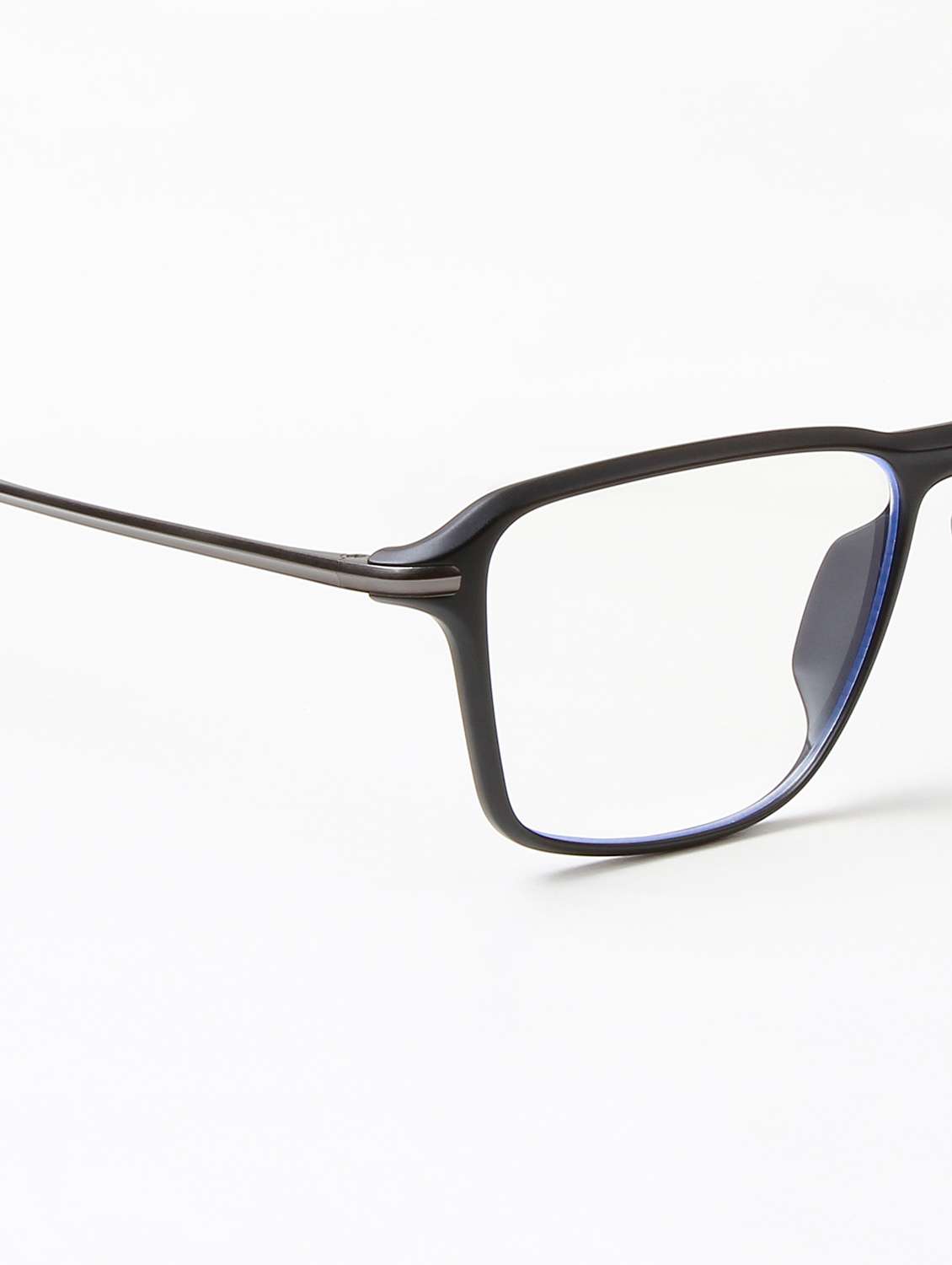 Ted Smith Unisex Rectangle Black Full Rim Frames - 22507666 -  Standard Image - 5