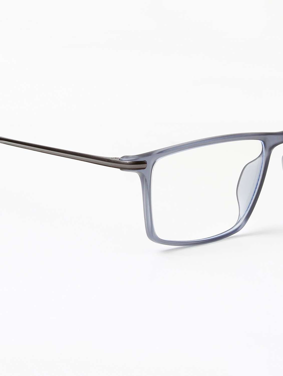 ted smith unisex rectangle blue full rim frames - 22507673 -  Standard Image - 5