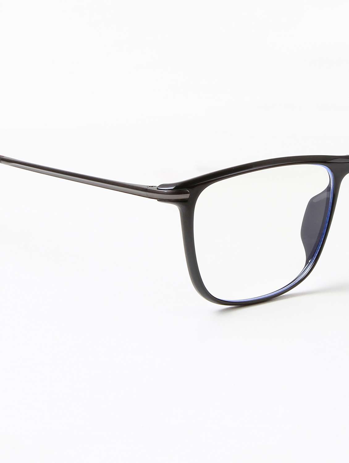 Ted Smith Unisex Wayfarer Black Full Rim Frames - 22507675 -  Standard Image - 5