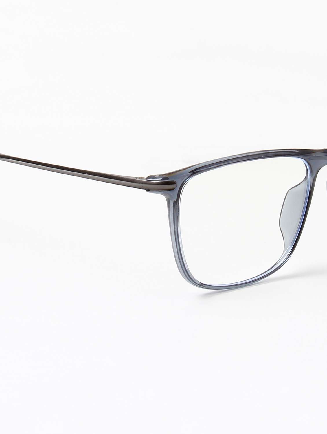 ted smith unisex wayfarer grey full rim frames - 22507676 -  Standard Image - 5