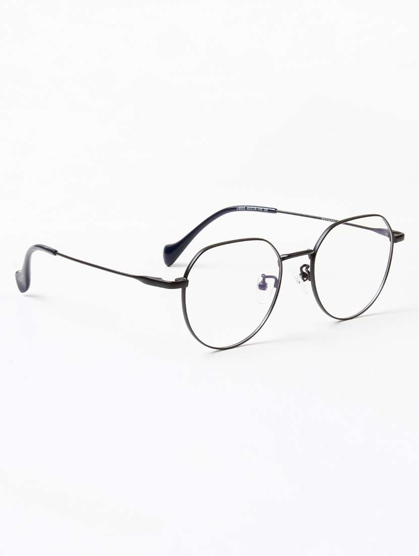 ted smith unisex titanium round black full rim frames - 22507708 -  Standard Image - 3