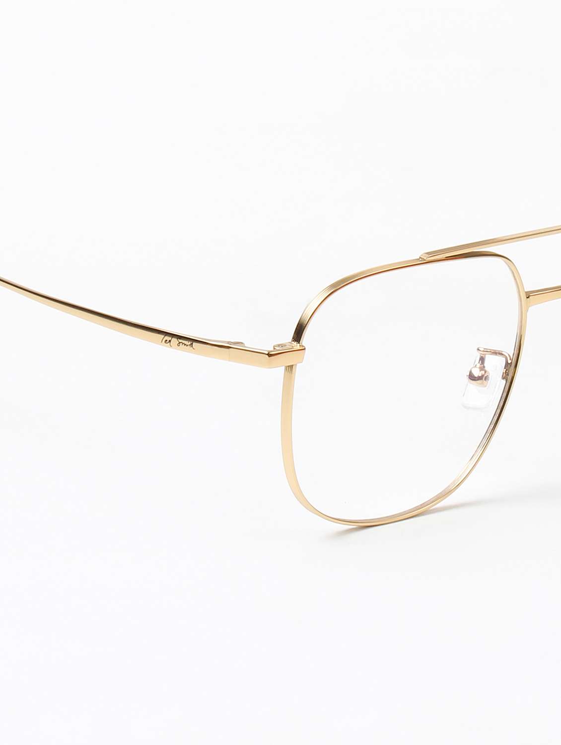 ted smith unisex titanium aviator gold full rim frames - 22507711 -  Standard Image - 5