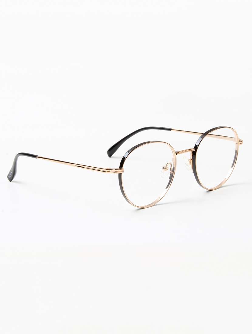 ted smith unisex titanium oval gold full rim frames - 22507724 -  Standard Image - 3