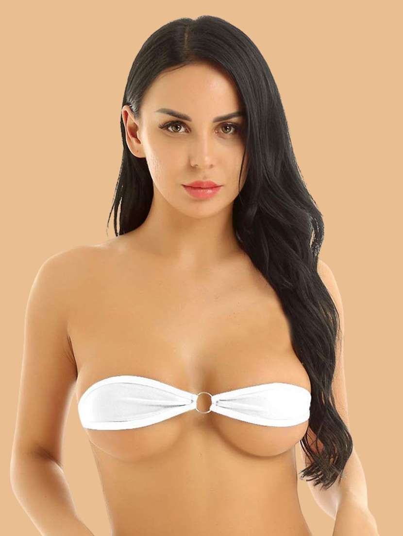 women solid bikini set