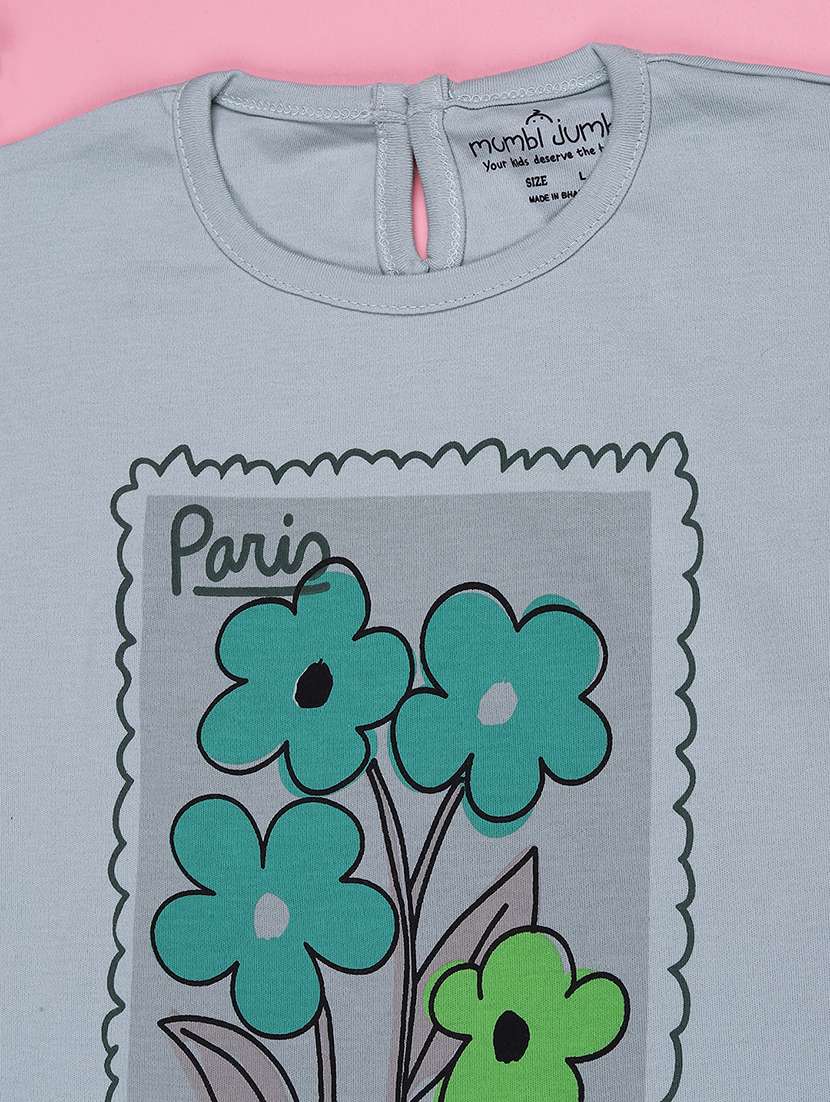 kids printed round neck full length set - 22508086 -  Standard Image - 3