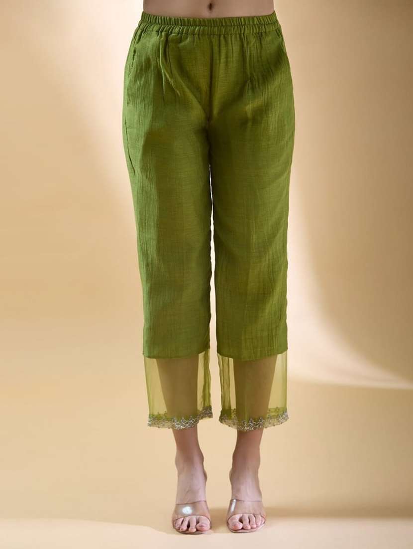 women embroidered bell sleeve kurta pant with dupatta set - 22511765 -  Standard Image - 5