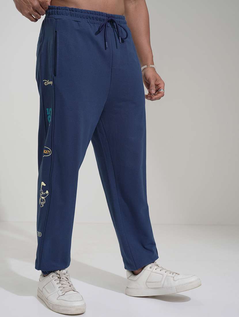 men printed mid rise regular fit jogger - 22511786 -  Standard Image - 3