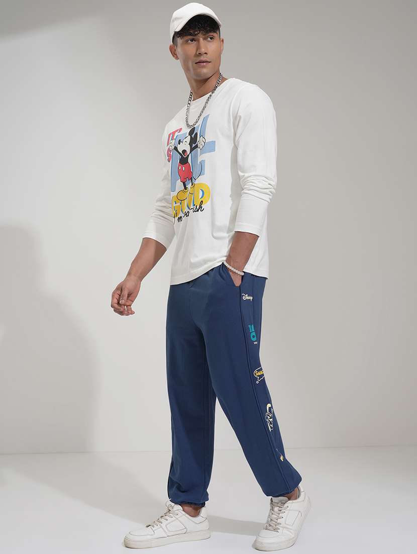 men printed mid rise regular fit jogger - 22511786 -  Standard Image - 5