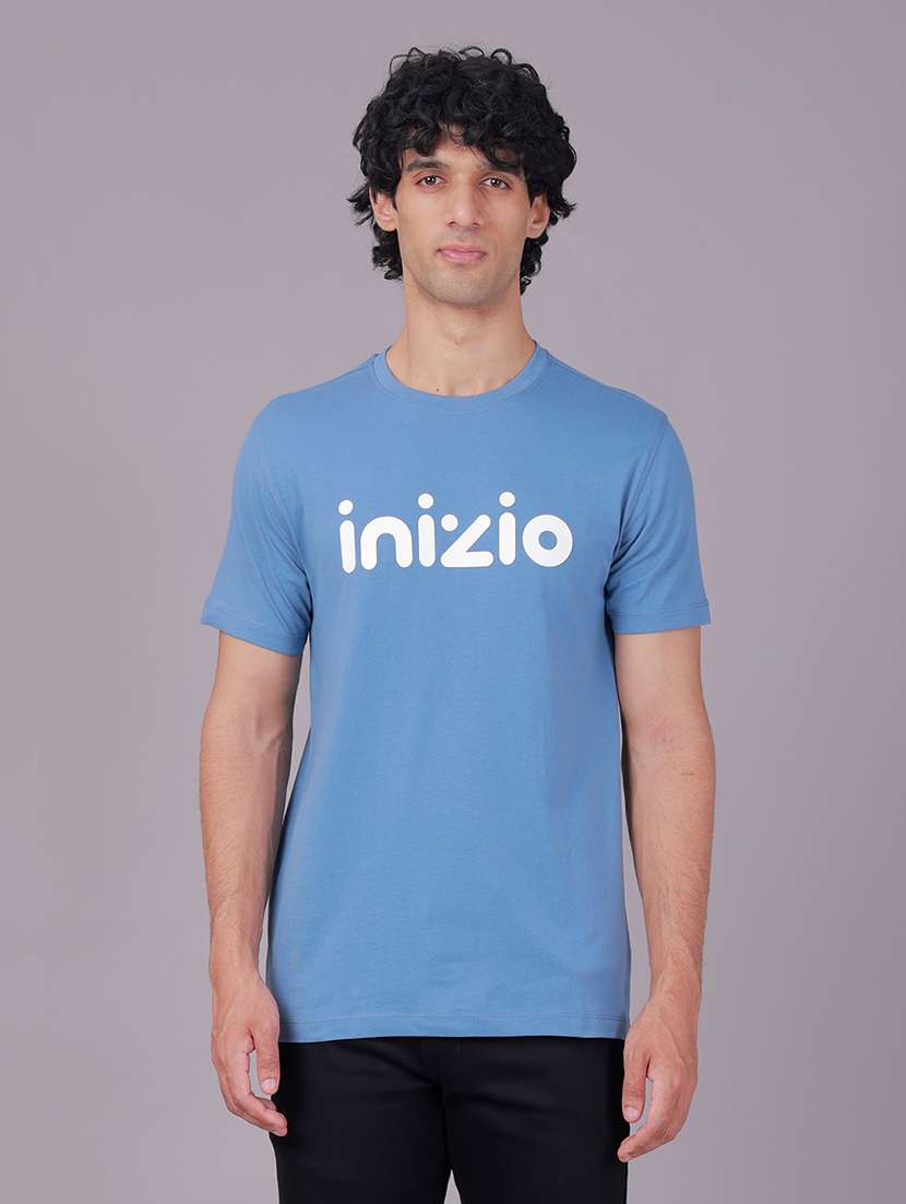 men typographic short sleeve slim fit t-shirt