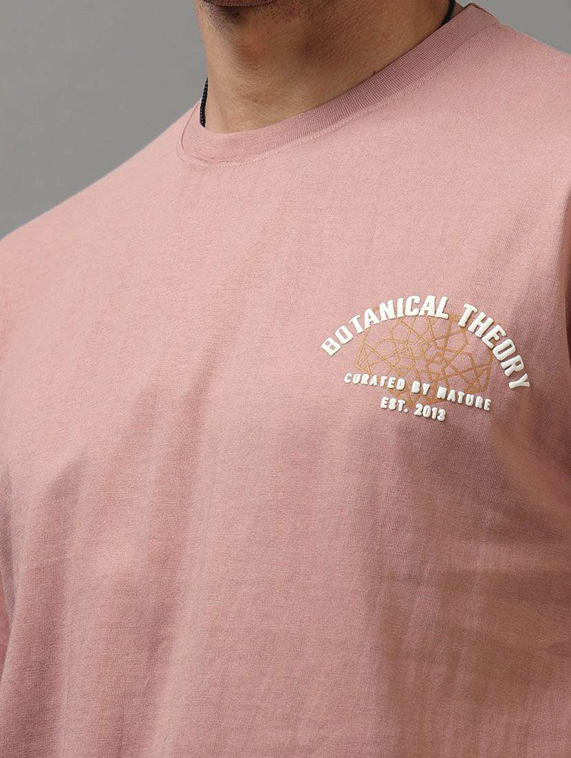 men printed short sleeve loose fit t-shirt - 22512415 -  Standard Image - 5
