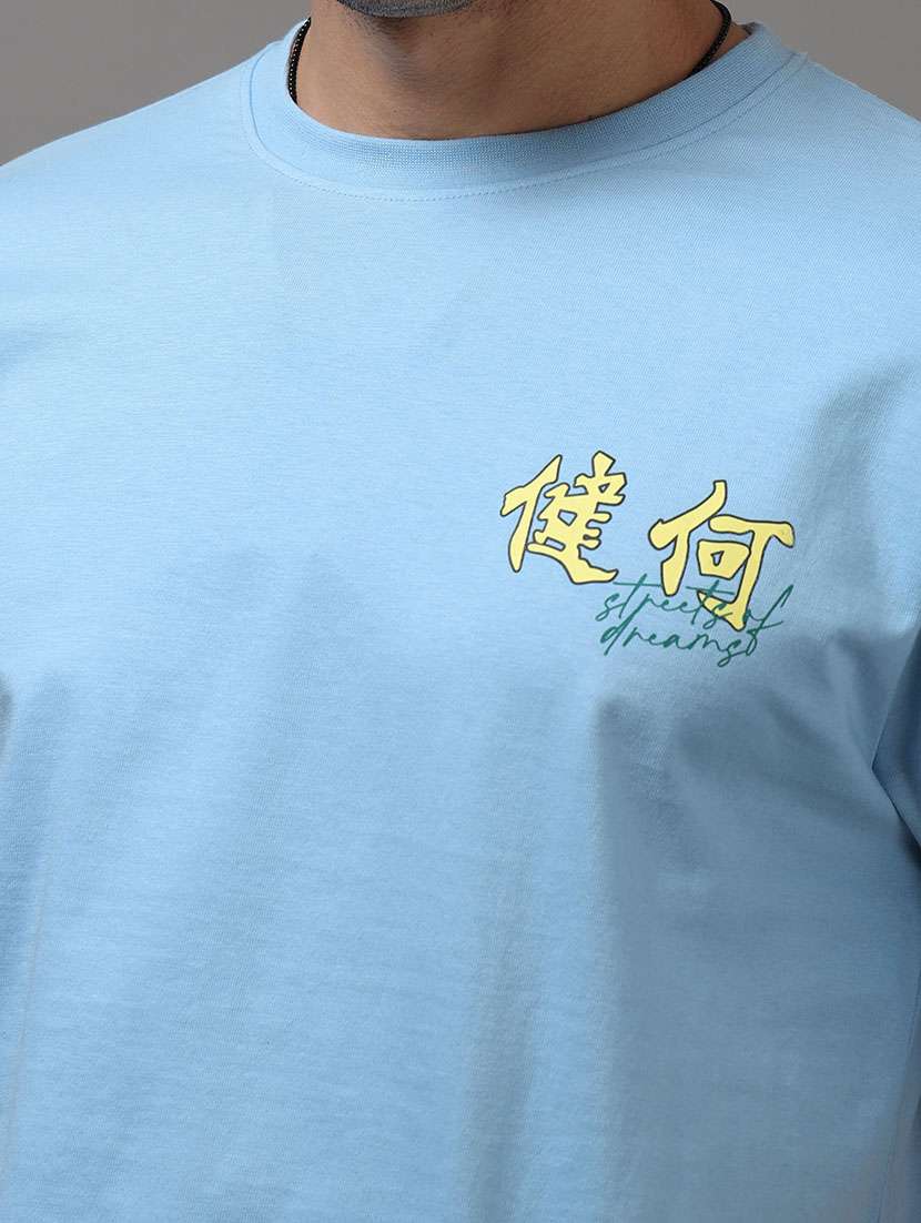 men printed short sleeve loose fit t-shirt - 22512416 -  Standard Image - 5