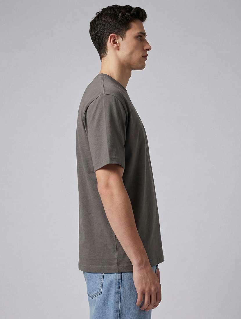 men printed short sleeve loose fit t-shirt - 22512423 -  Standard Image - 3