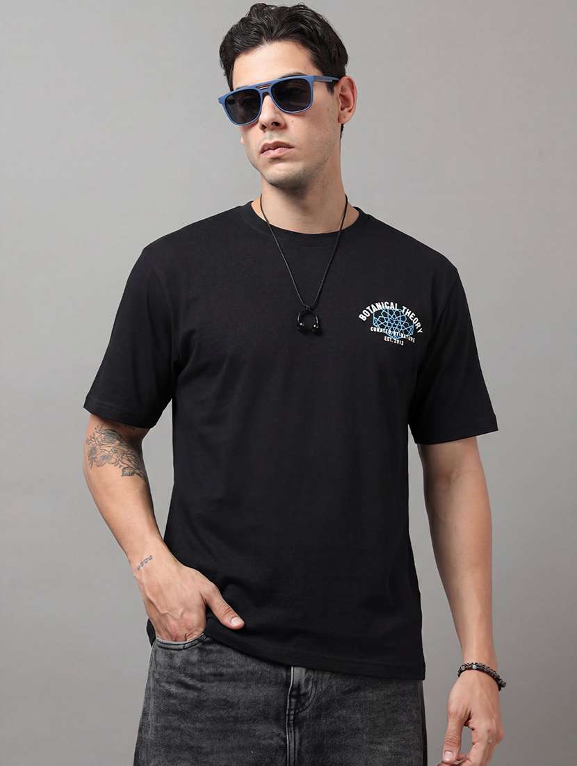 men printed short sleeve loose fit t-shirt - 22512432 -  Standard Image - 3