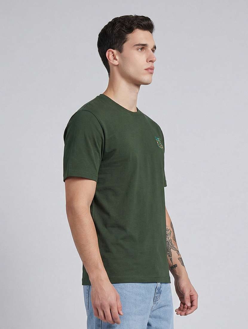 men printed short sleeve regular fit t-shirt - 22512436 -  Standard Image - 3