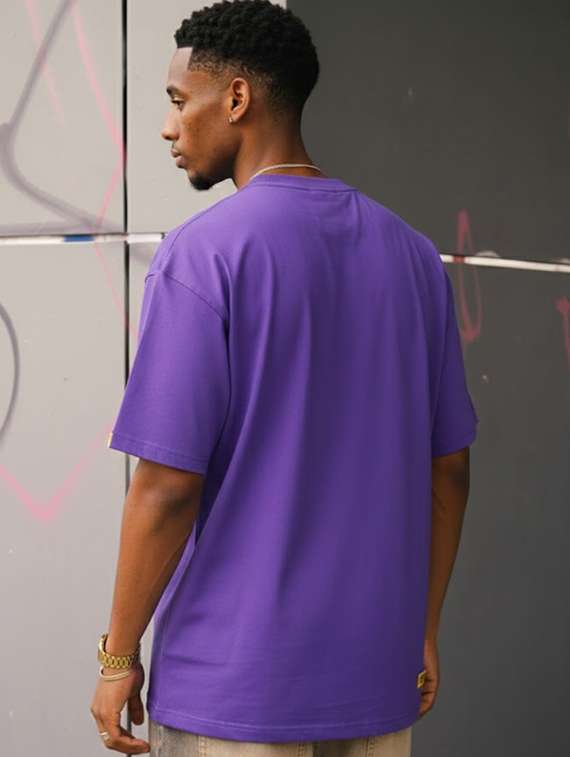 men printed short sleeve oversized t-shirt - 22512575 -  Standard Image - 3
