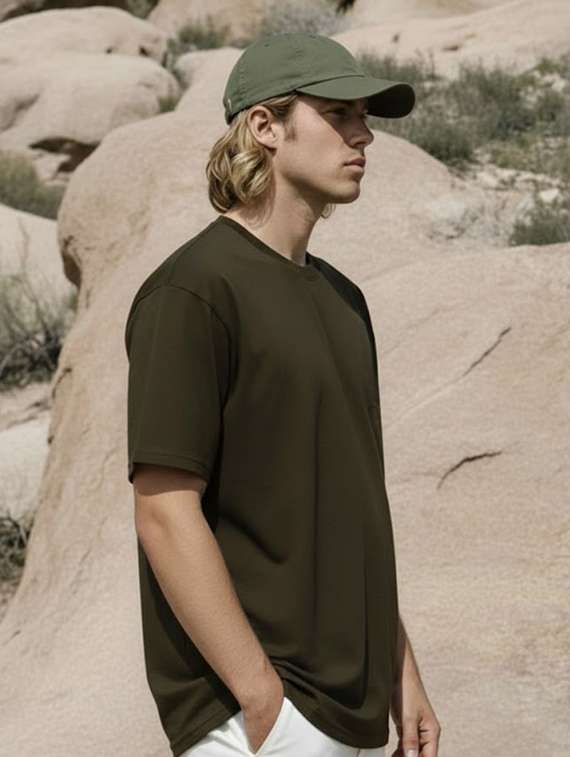 men printed short sleeve oversized t-shirt - 22512603 -  Standard Image - 3