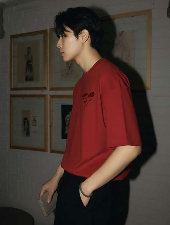 men printed short sleeve oversized t-shirt - 22512605 -  Standard Image - 3
