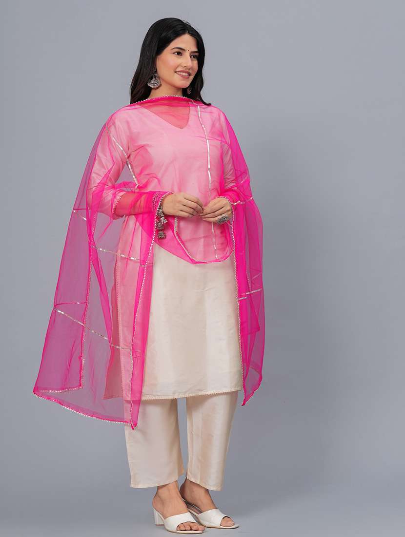 women lace detailed dupatta  - 22512941 -  Standard Image - 3