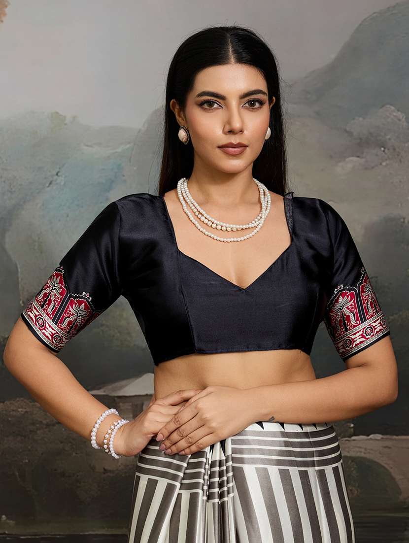 women printed casual wear saree - 22513499 -  Standard Image - 5