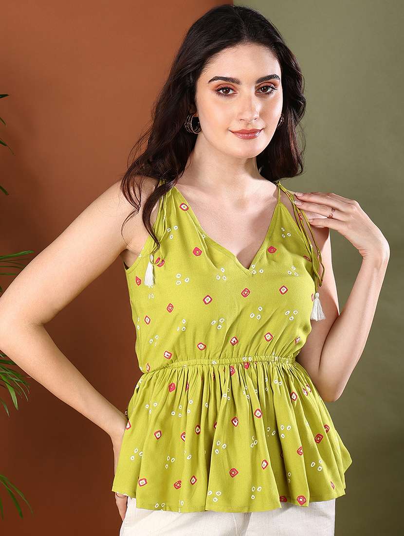 women printed sleeveless top and trouser co-ord set - 22514518 -  Standard Image - 5