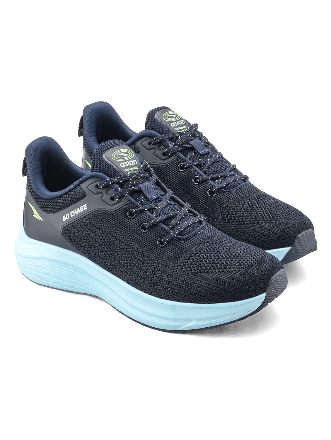 men solid lace up sport shoe