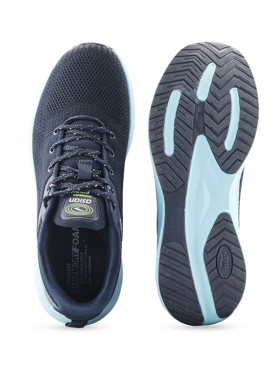 Men Solid Lace Up Sport Shoe - 22515090 -  Standard Image - 5