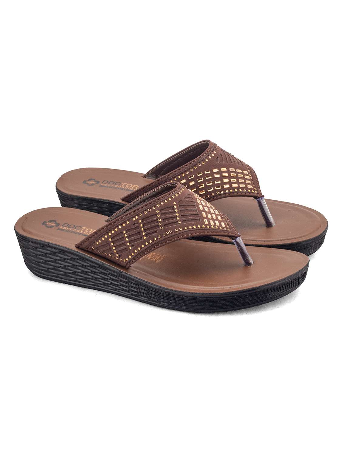 women textured slip on sandal