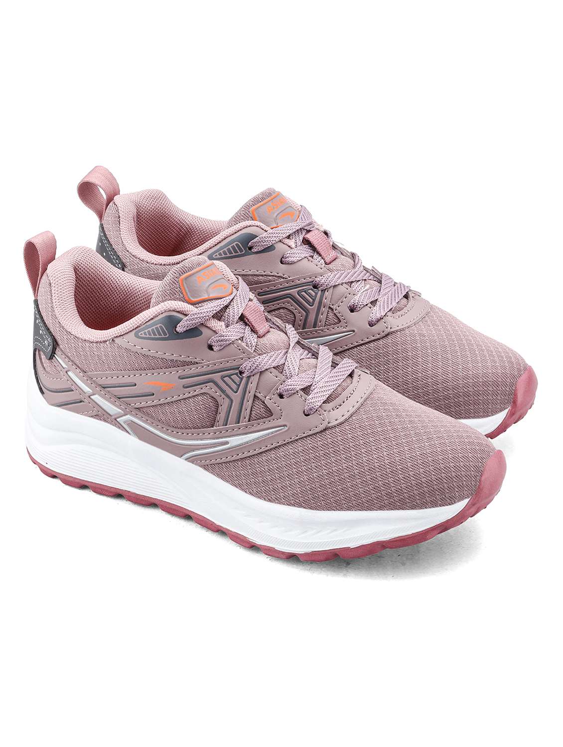 women solid lace up sports shoes