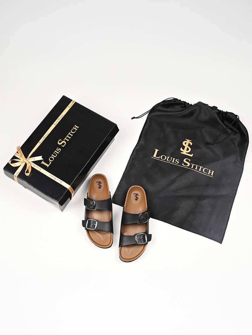 women solid slip on double strap sandal - 22515208 -  Standard Image - 5