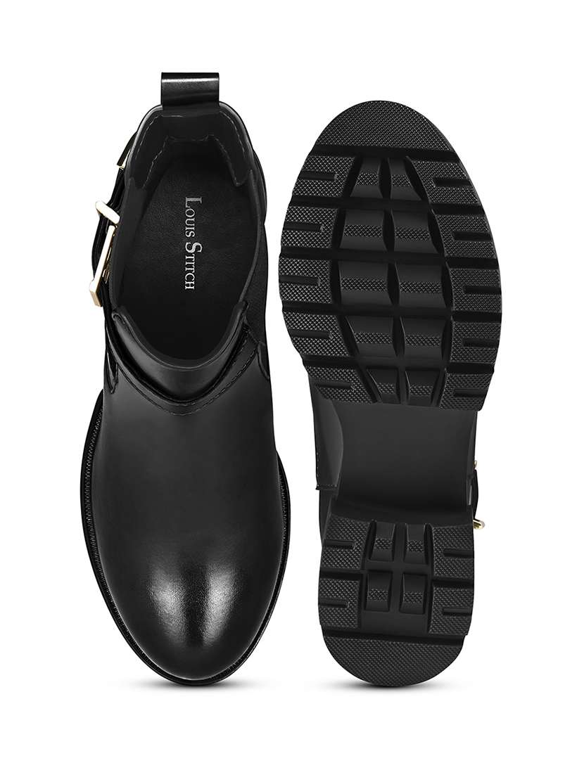 women black high-tops boot - 22515216 -  Standard Image - 3