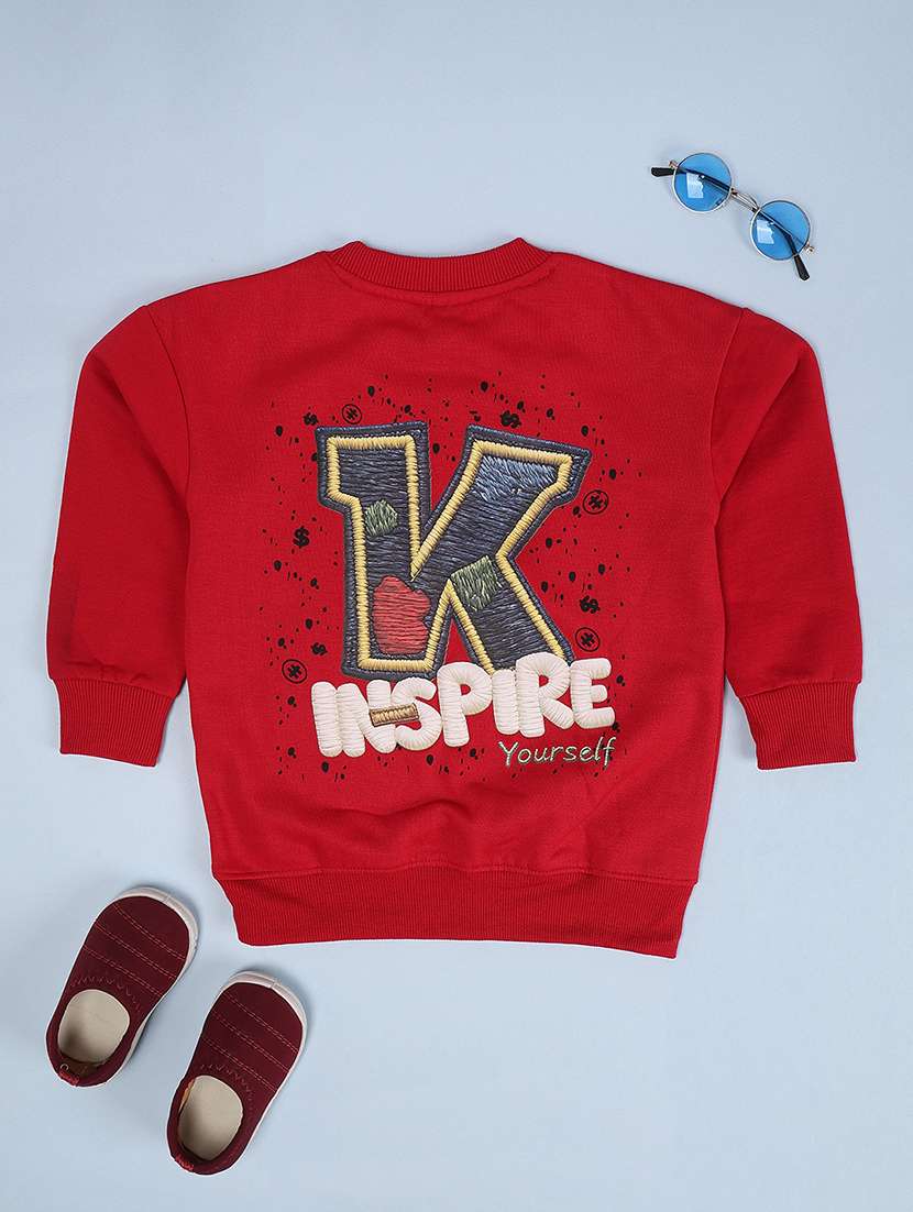 Boy Printed Long Sleeves Regular Fit Sweatshirt - 22517246 -  Standard Image - 3