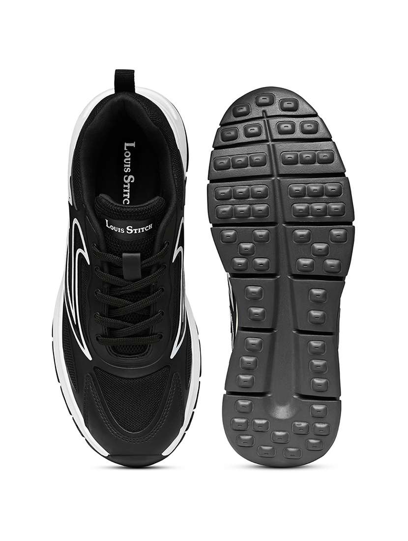 men black lace up sport shoe - 22517729 -  Standard Image - 3