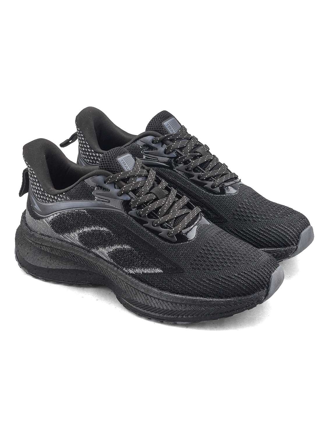 men solid lace up sport shoe