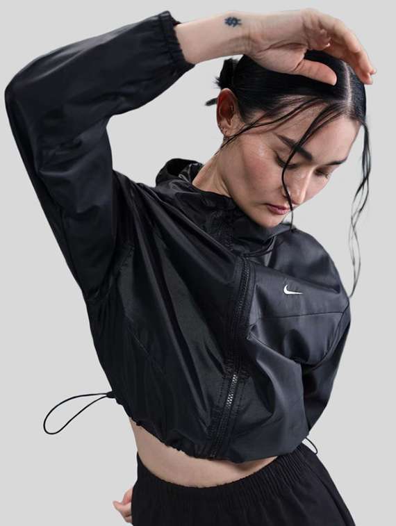 women solid long sleeves short jacket