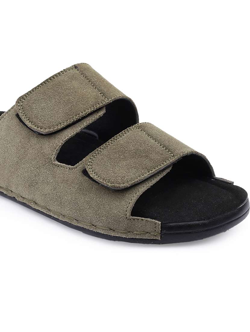men solid slip on sandal - 22517836 -  Standard Image - 5