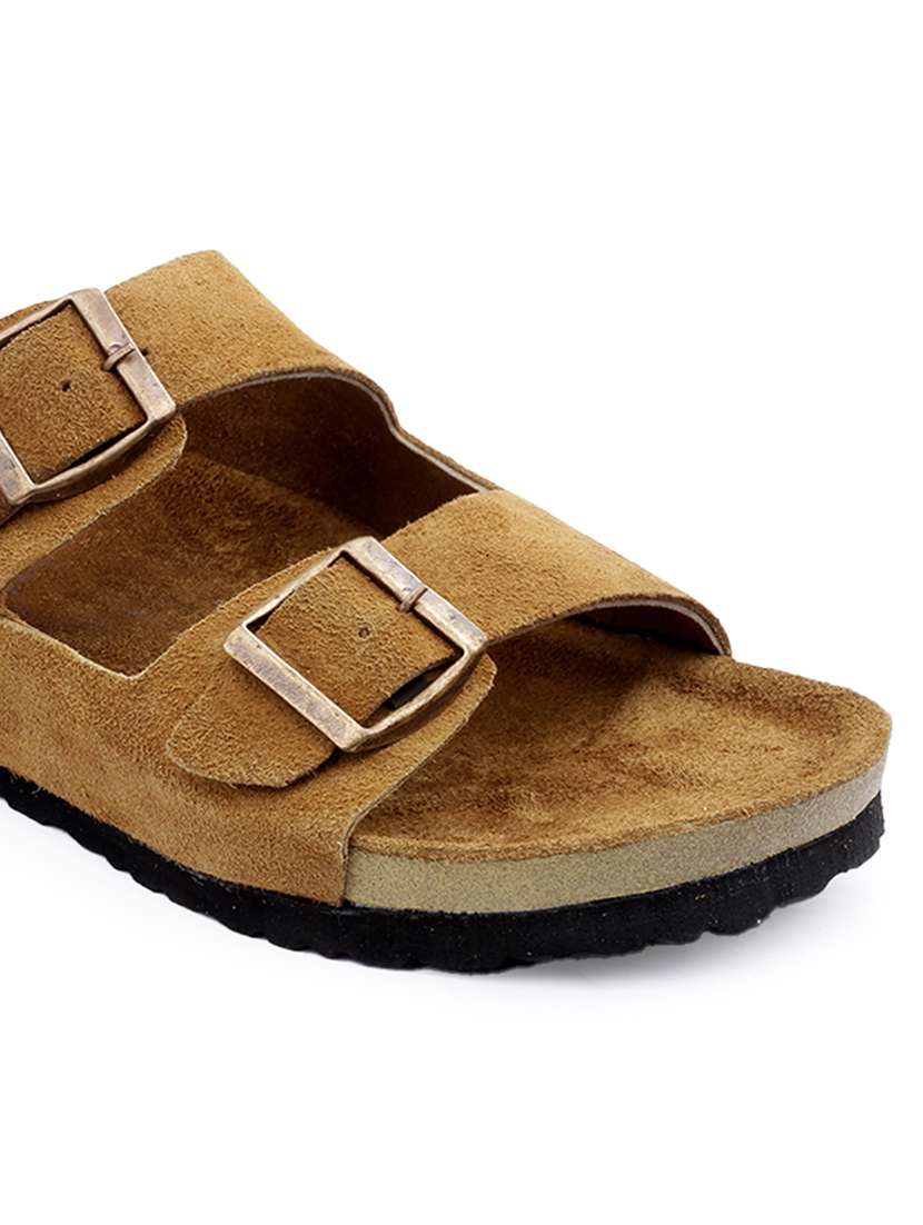 men solid strap sandal - 22517839 -  Standard Image - 5