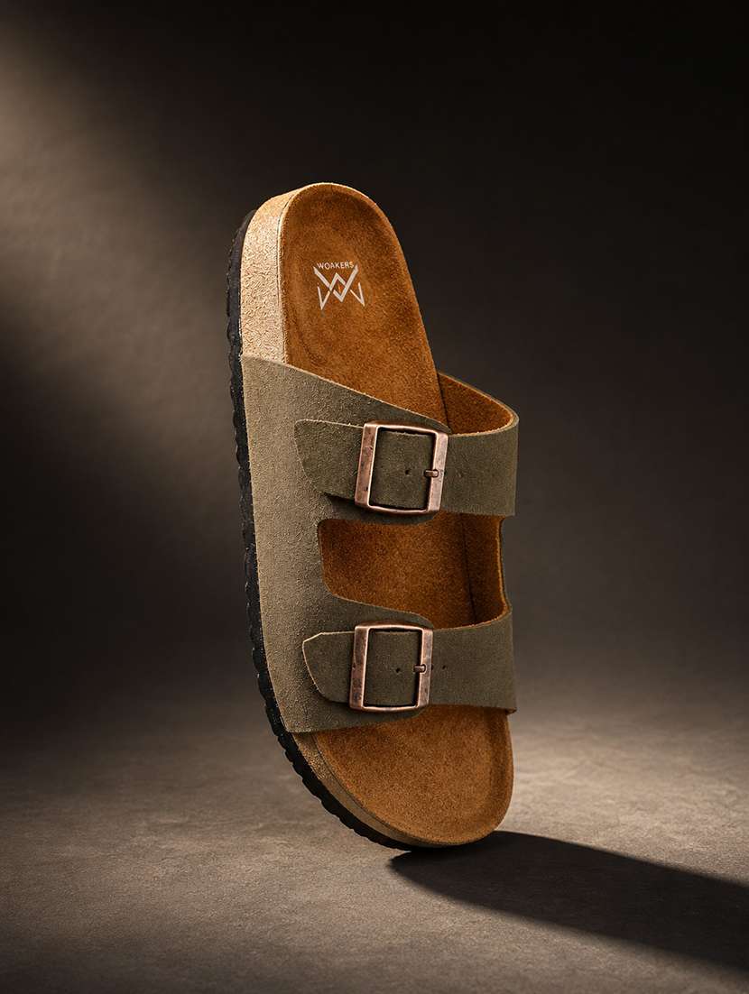 Men Solid Strap Sandal - 22517840 -  Standard Image - 3